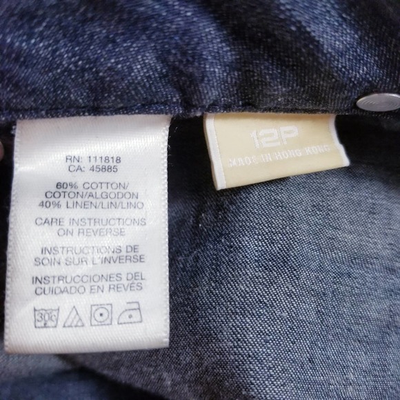 Michael Kors Chains Wide Leg Jeans - Picture 11 of 12